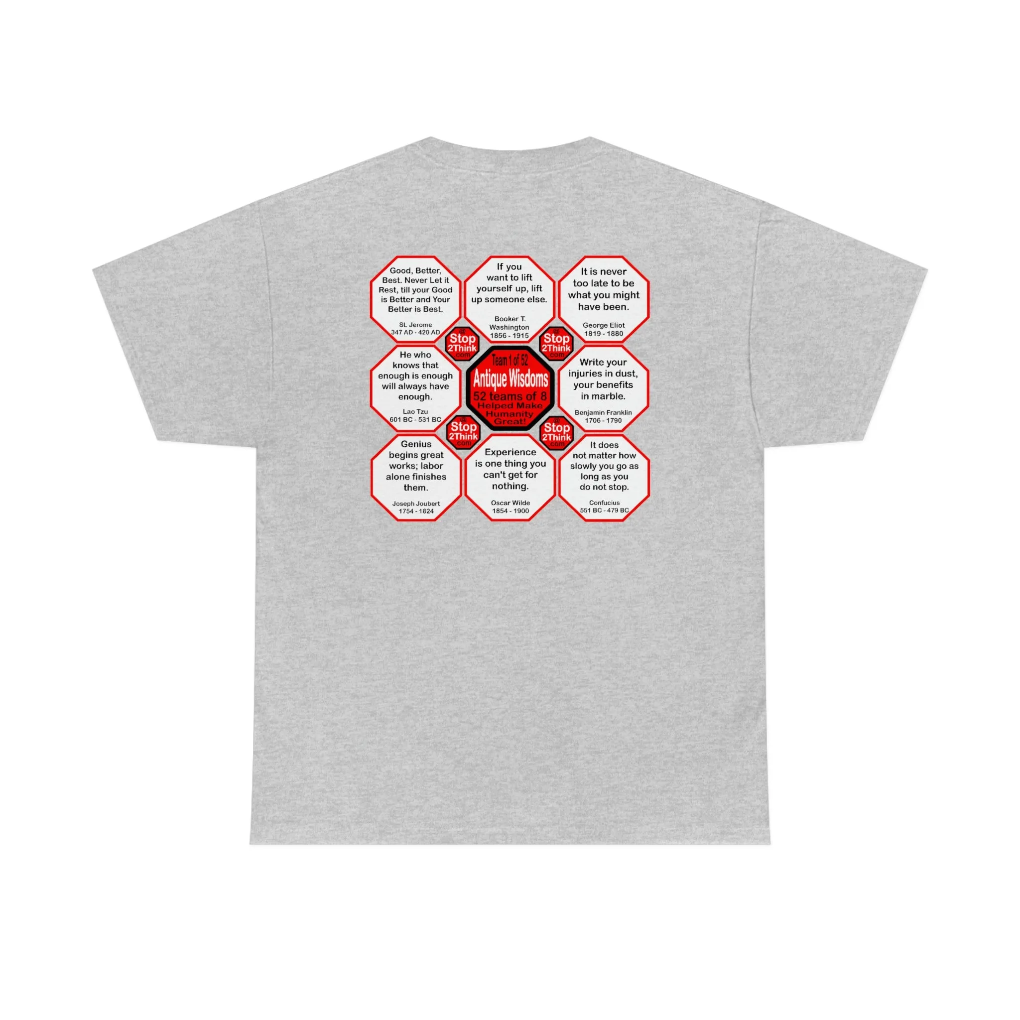 Team 1 of 52 Quotes that Helped Make Humanity Great!