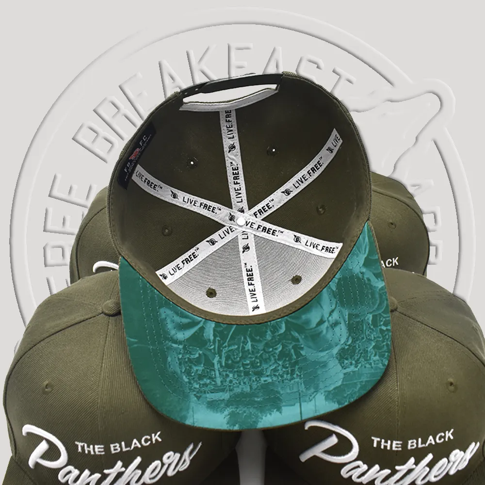 The Black Panthers Snapback - Green Rally Edition