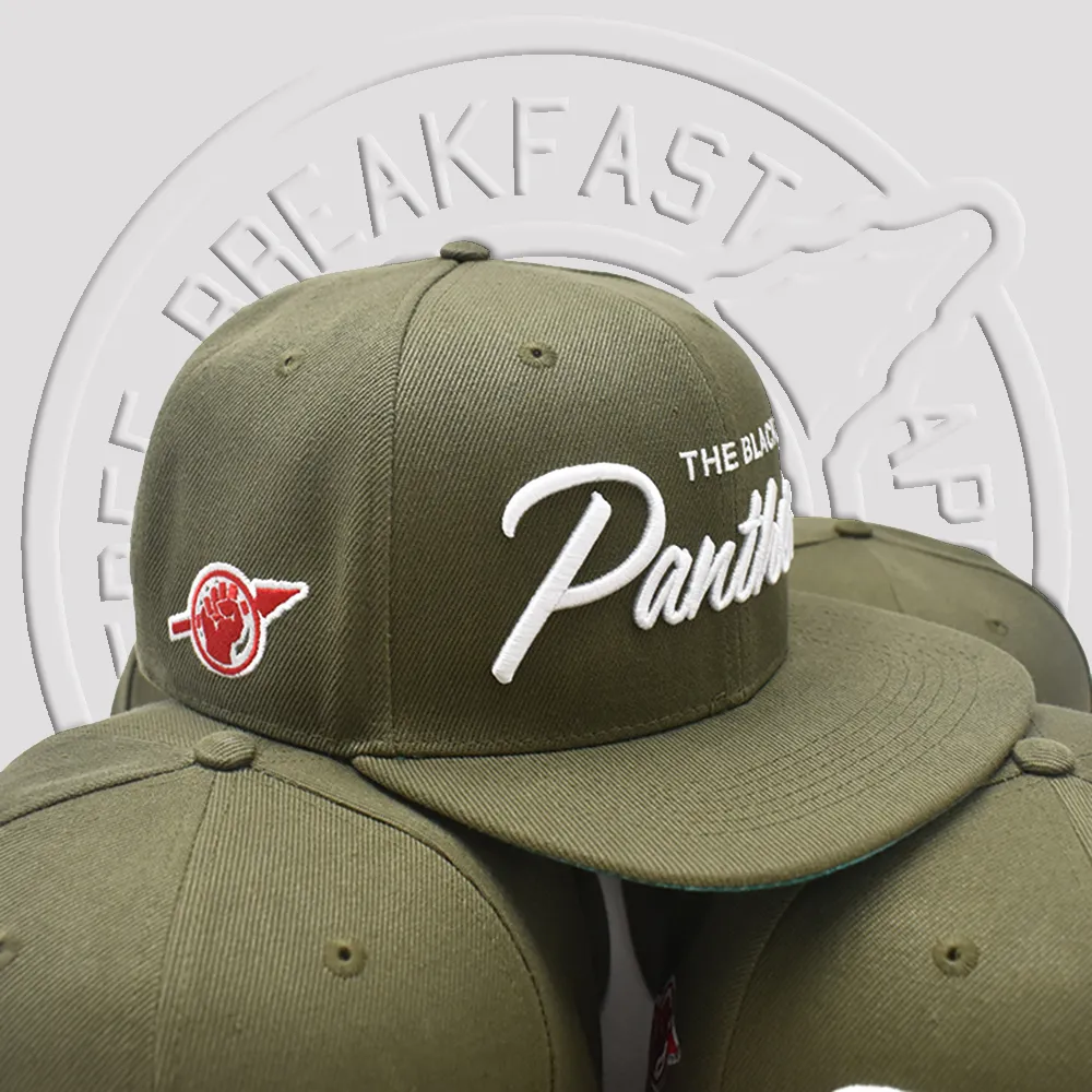 The Black Panthers Snapback - Green Rally Edition