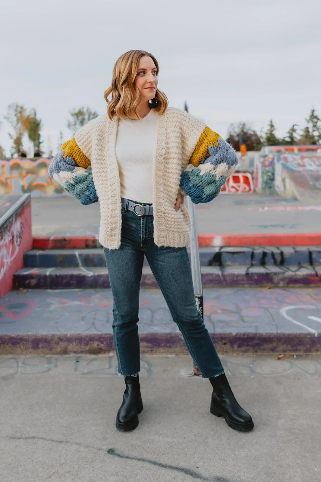 The Marlow Cropped Demi Flare Denim - Muse