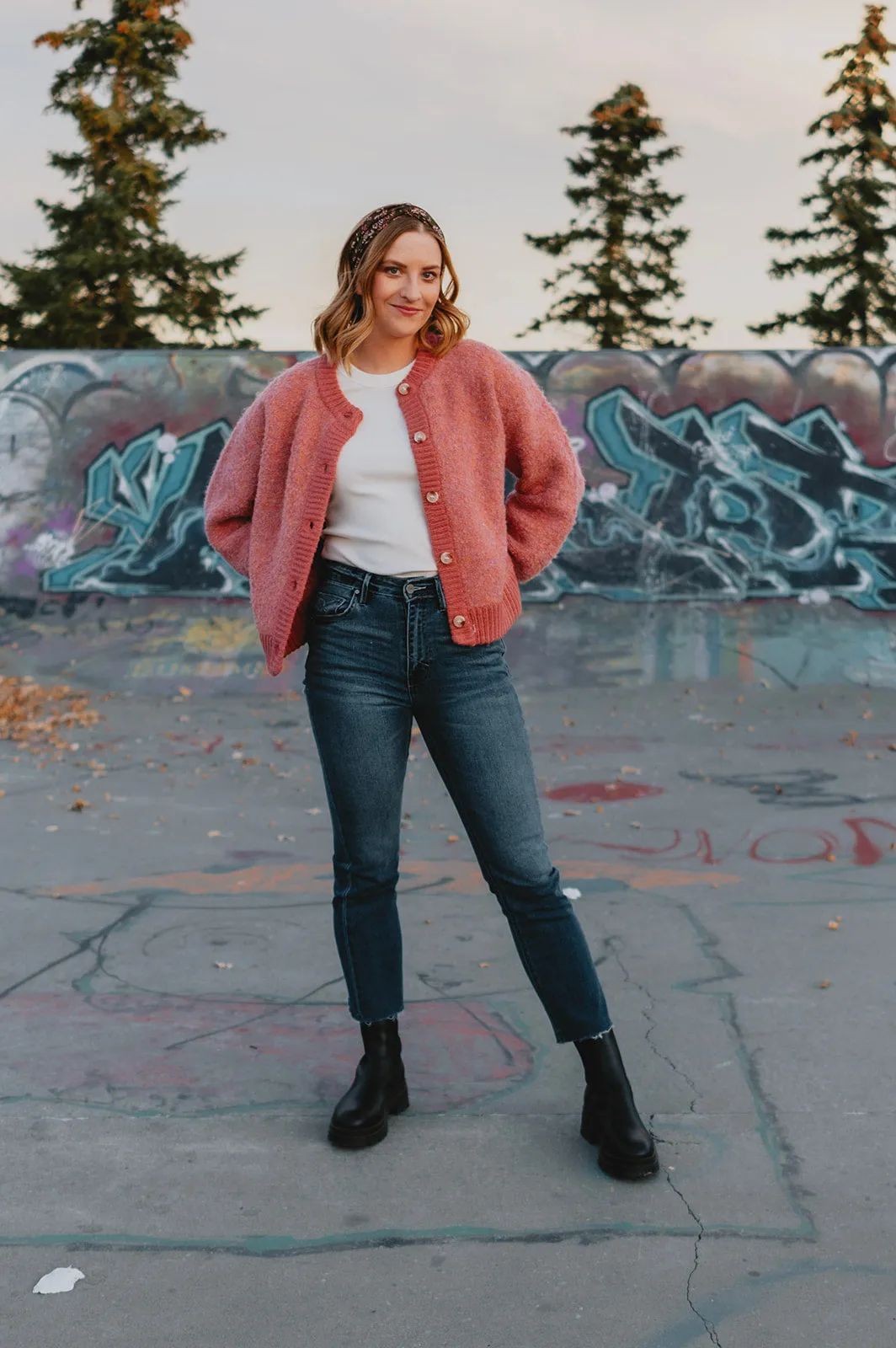 The Marlow Cropped Demi Flare Denim - Muse