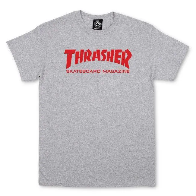 THRASHER Skate Mag Tee Grey