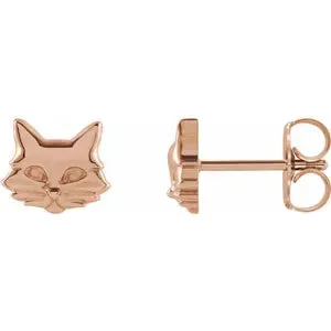 Tiny Cat Earrings 87359