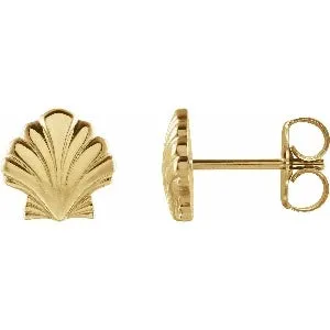 Tiny Shell Earrings 87362