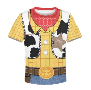TOY STORY Kid Custom Cosplay Hoodies Apparel