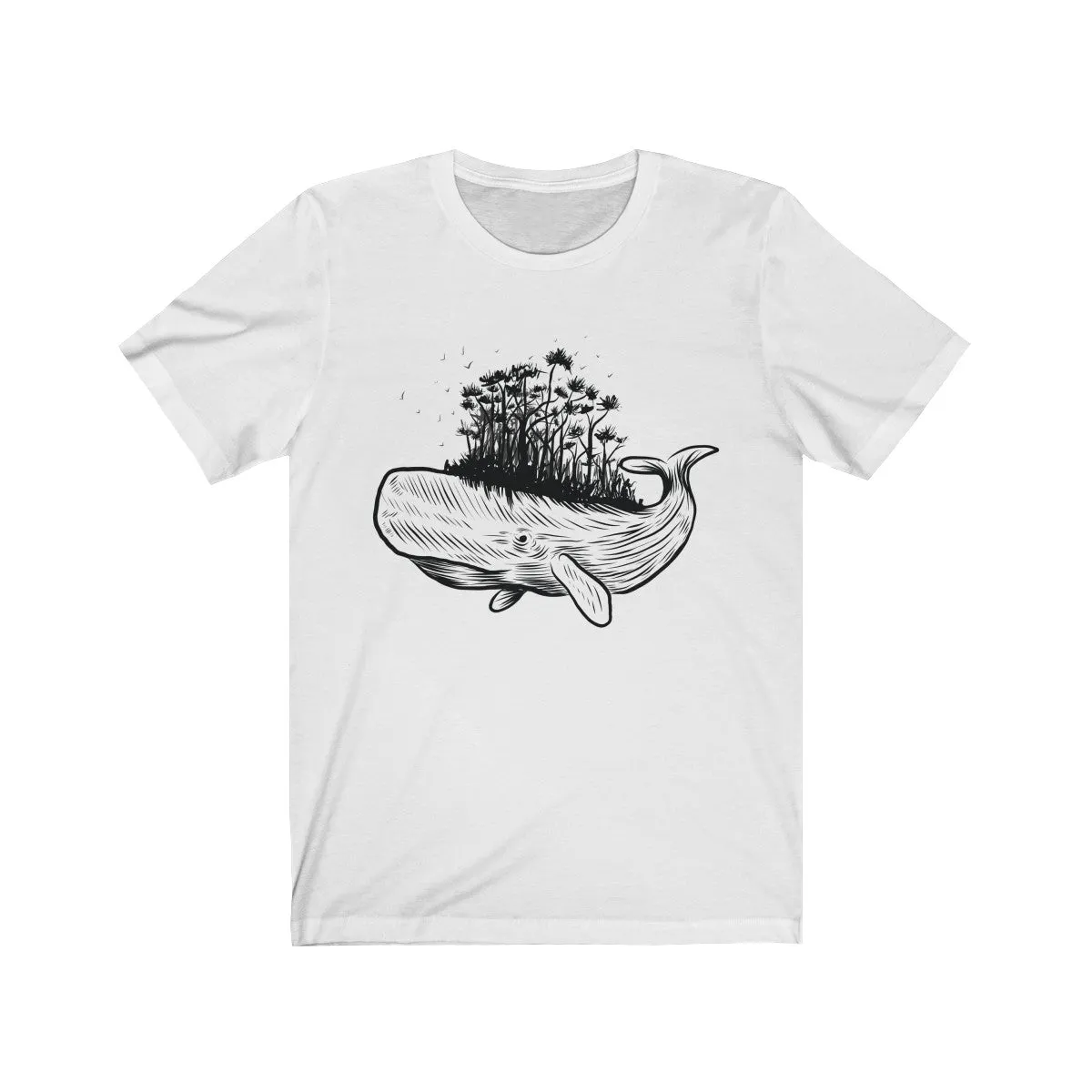 TREE WHALE <br>unisex tee
