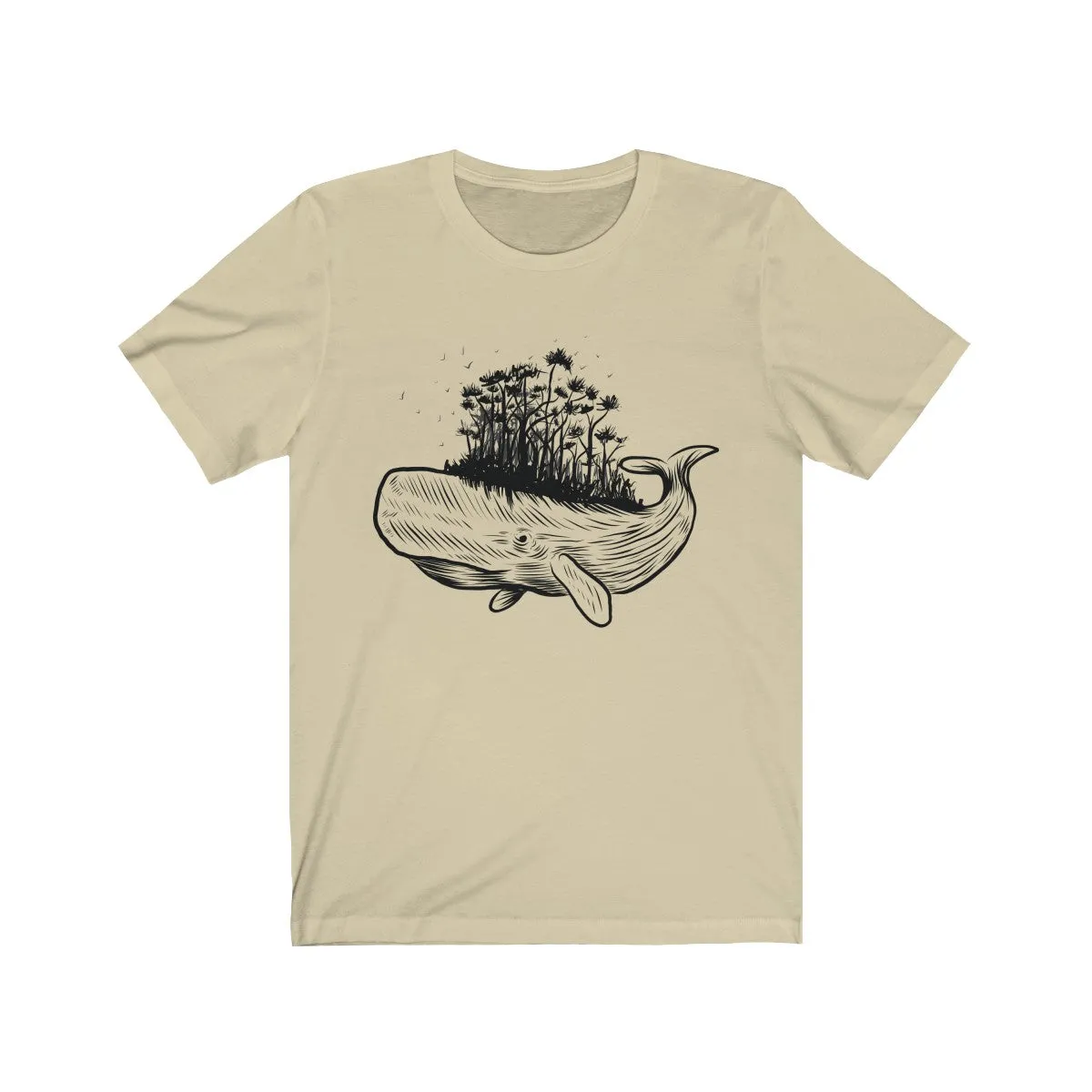 TREE WHALE <br>unisex tee