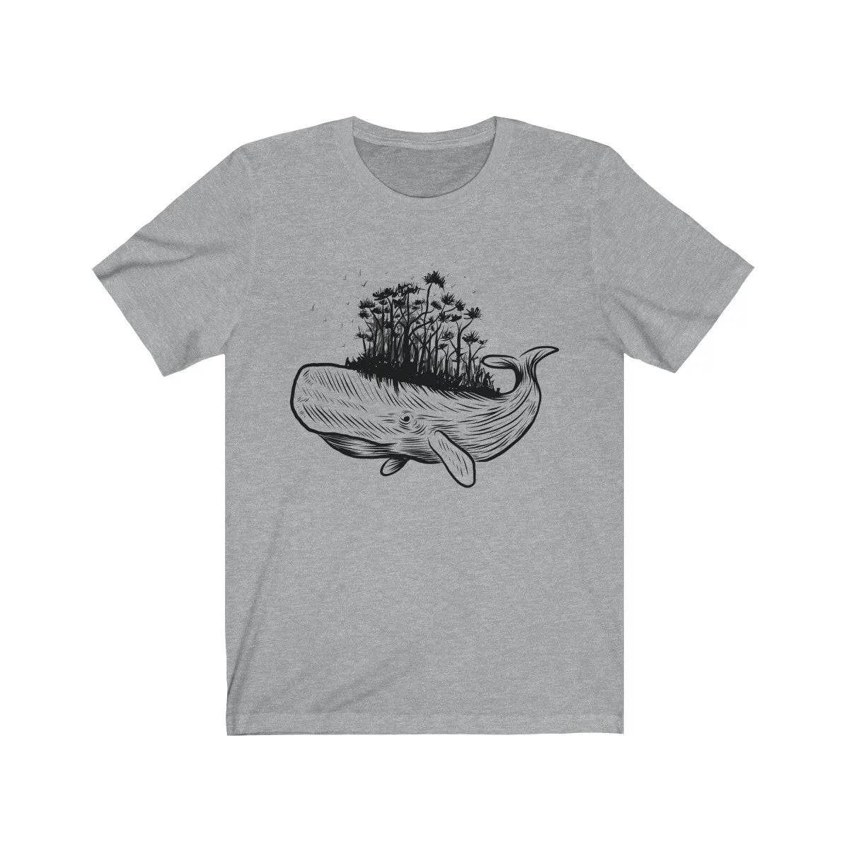 TREE WHALE <br>unisex tee