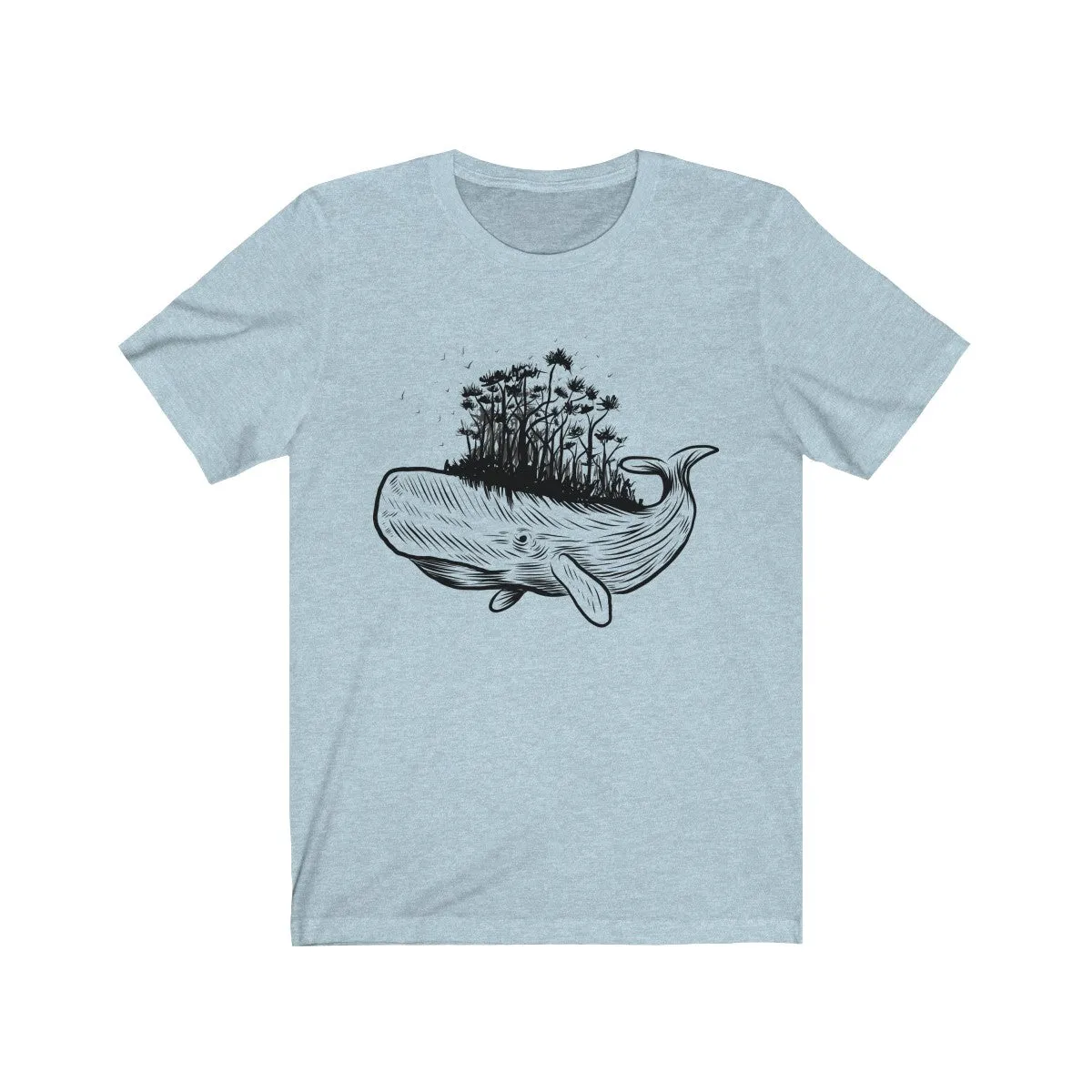 TREE WHALE <br>unisex tee