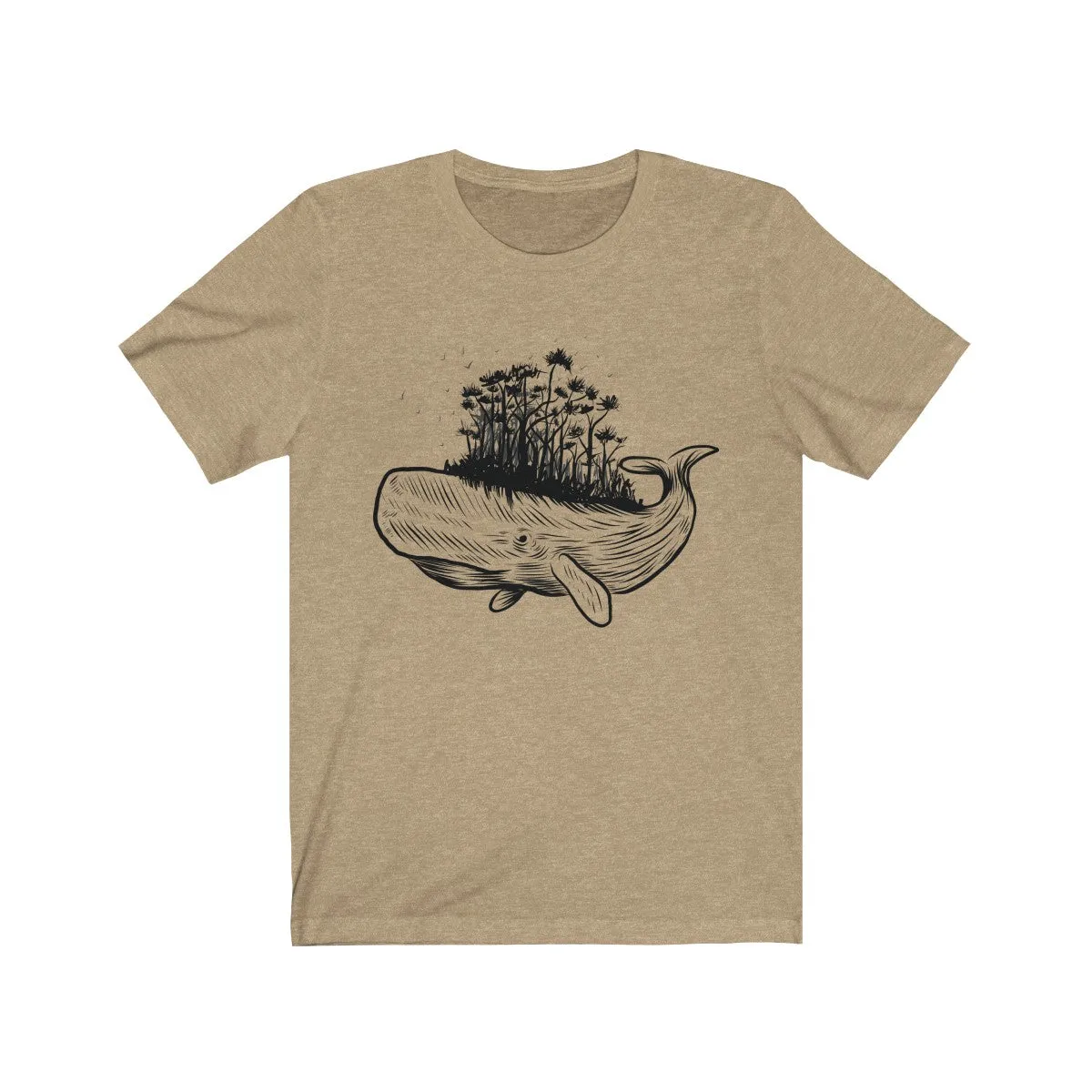 TREE WHALE <br>unisex tee