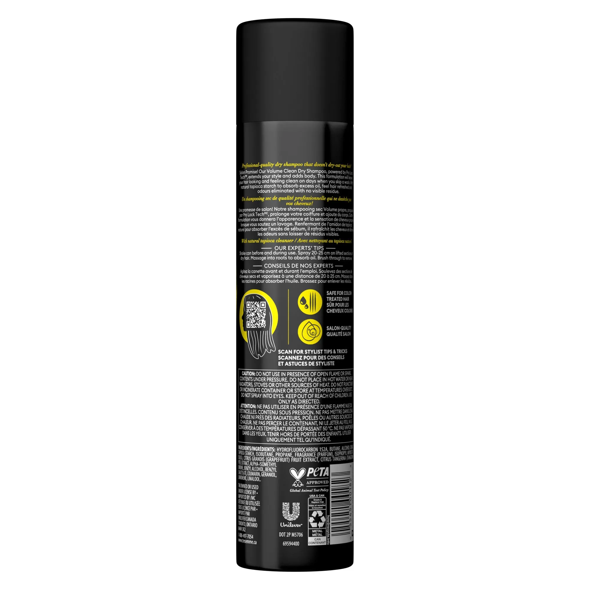 TRESemmé Volume Clean Dry Shampoo 206g