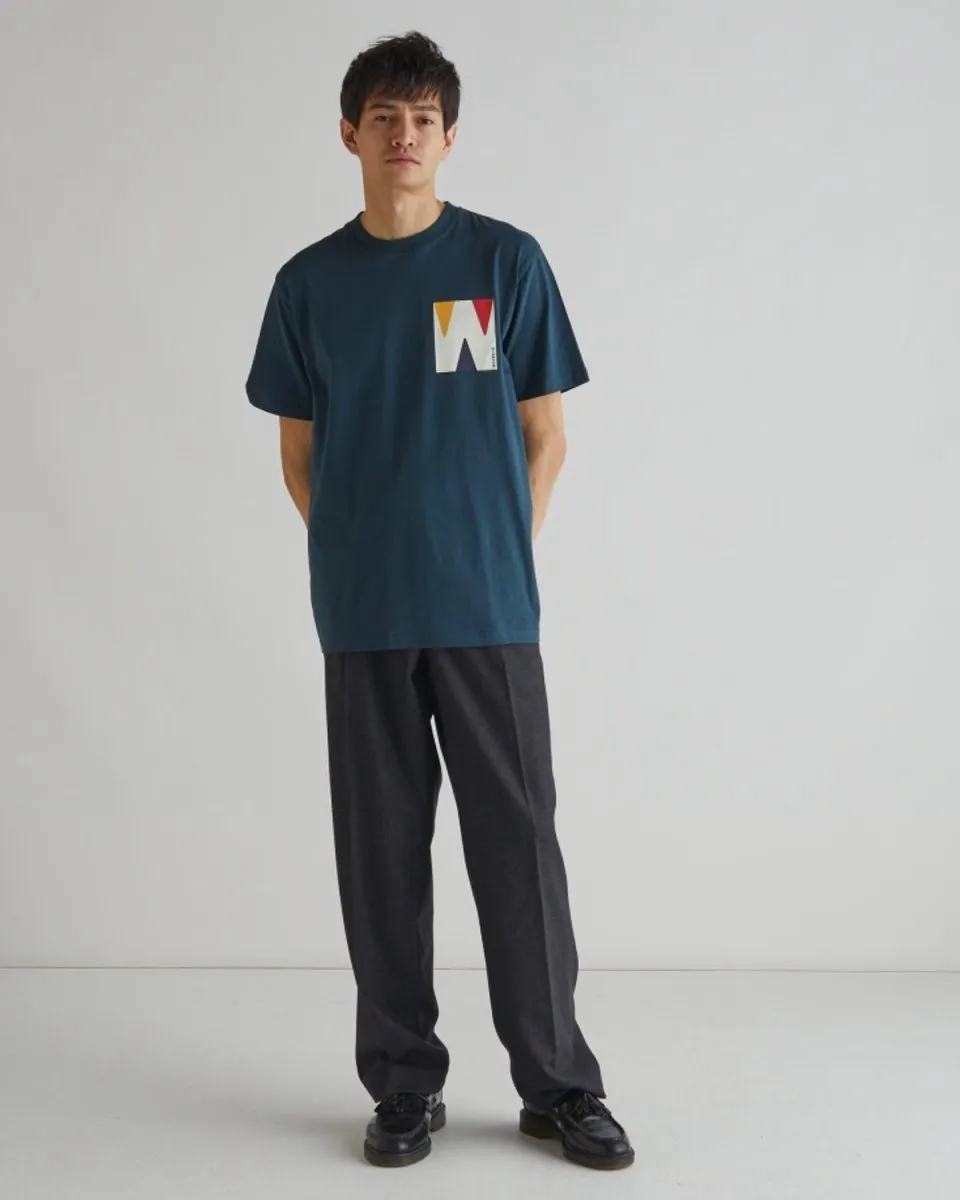 Trope Box Tee - Granite Green