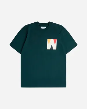 Trope Box Tee - Granite Green