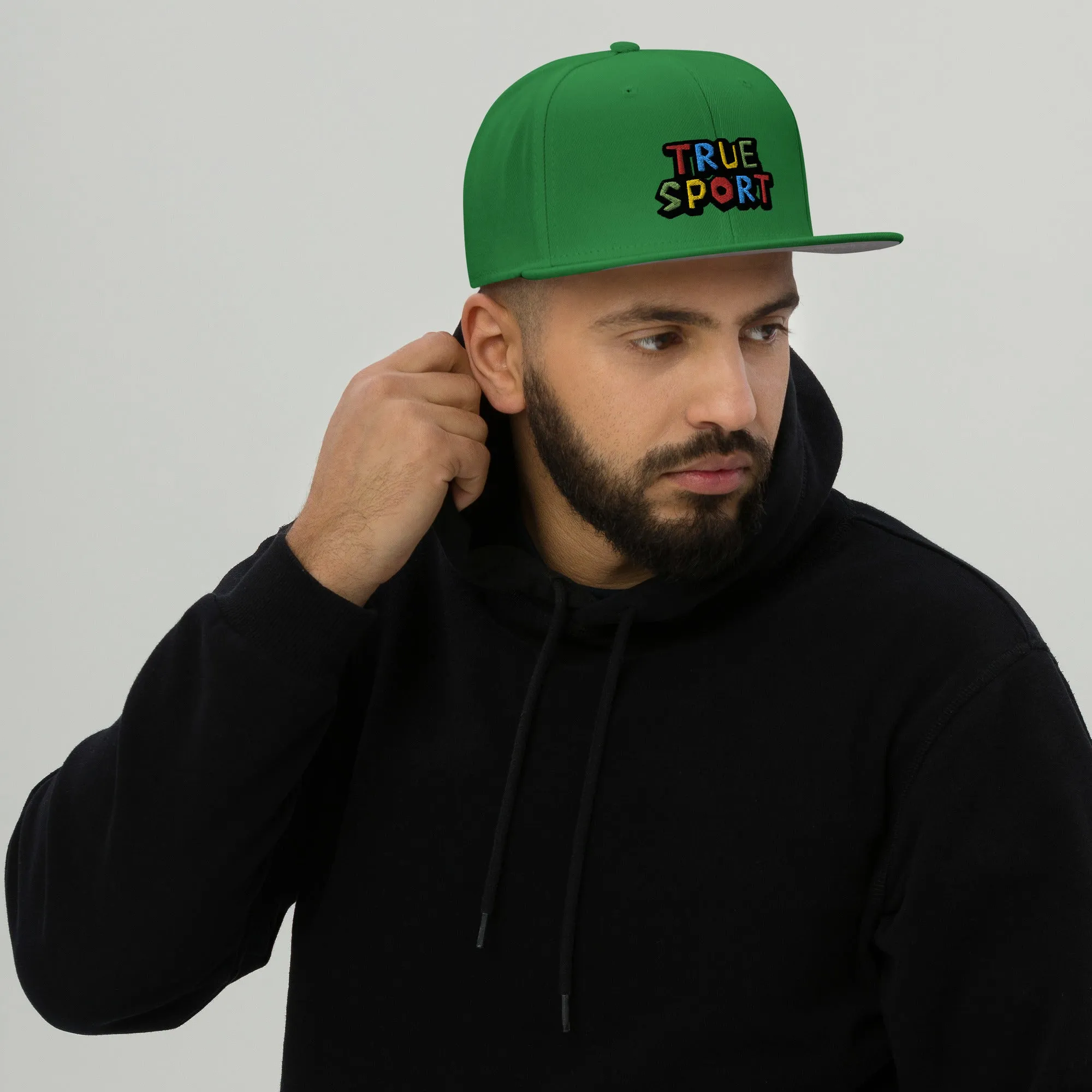 TRUE SPORT SUPER LOGO Snapback Hat