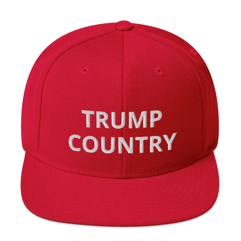 Trump Country Snapback Hat