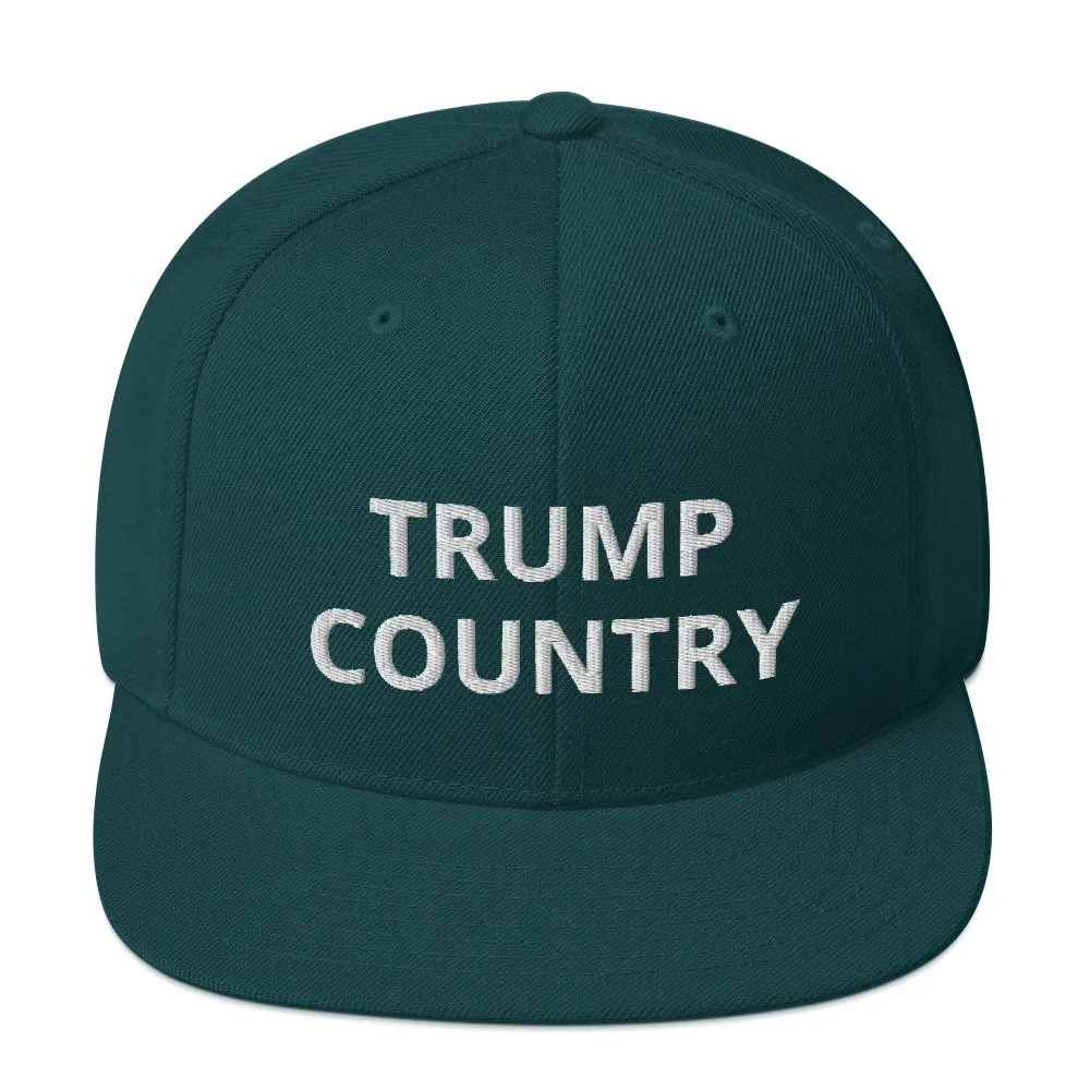 Trump Country Snapback Hat
