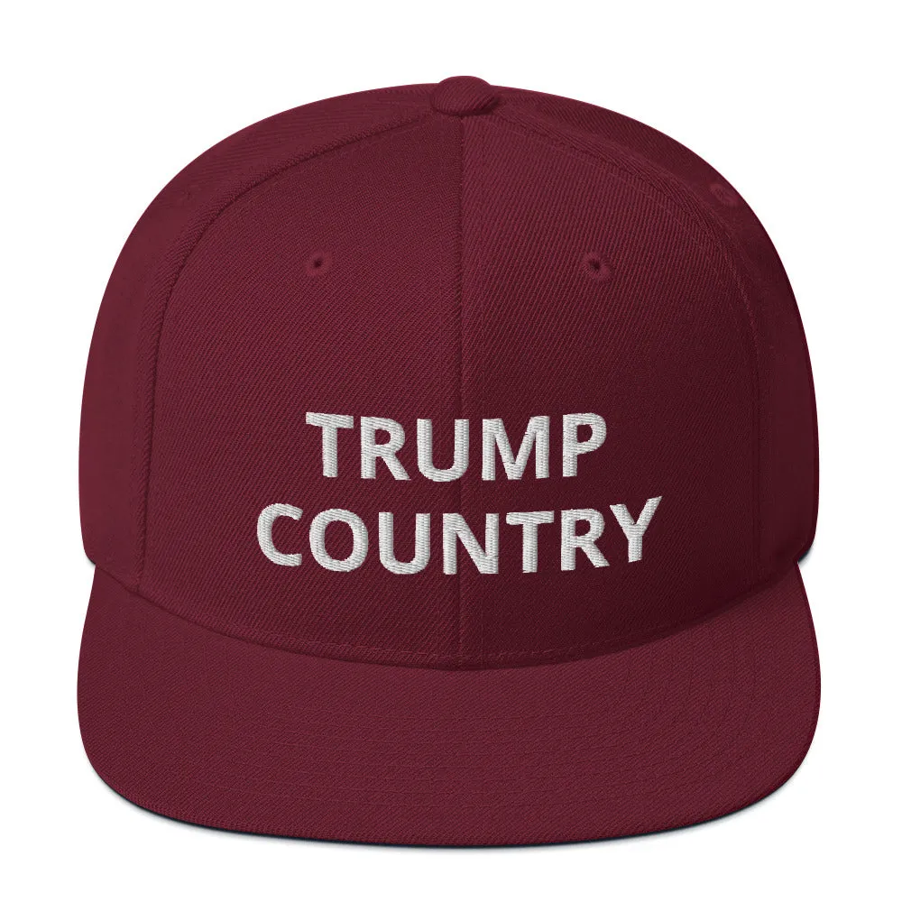 Trump Country Snapback Hat