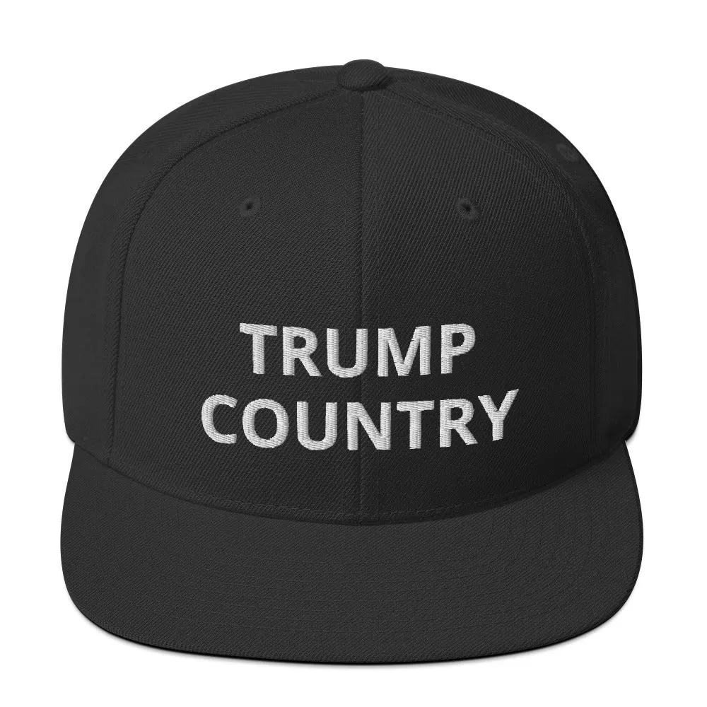 Trump Country Snapback Hat