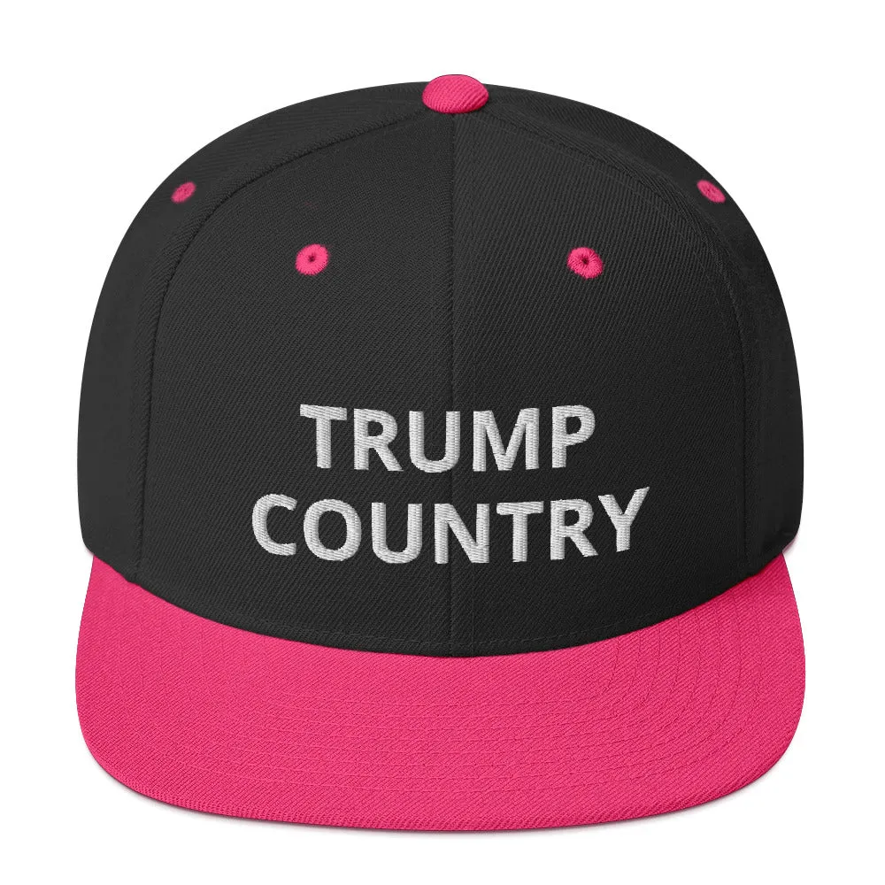 Trump Country Snapback Hat