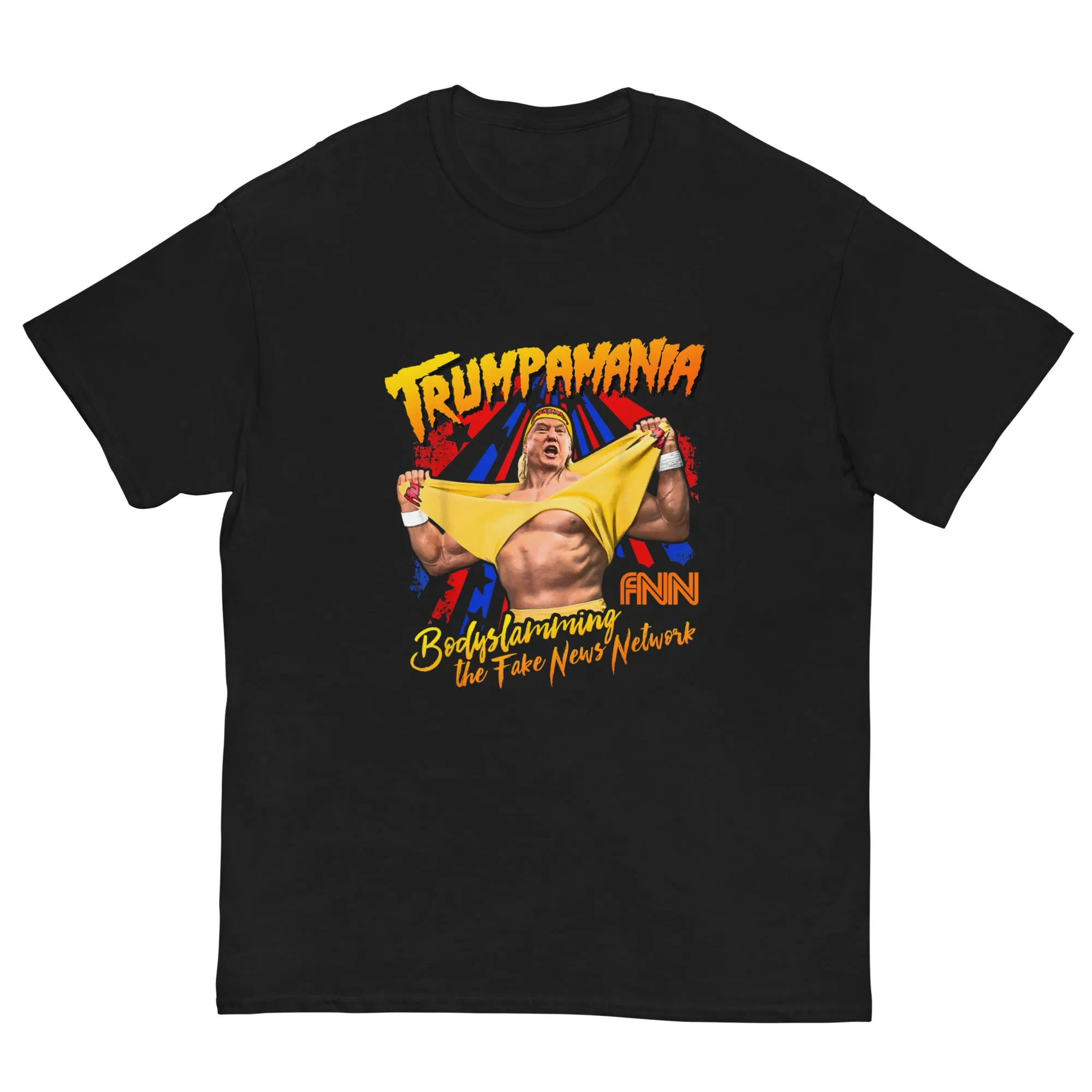 Trumpamania Shirt Trump Fake News T Shirt Wrestling Meme Trumpamania Tee