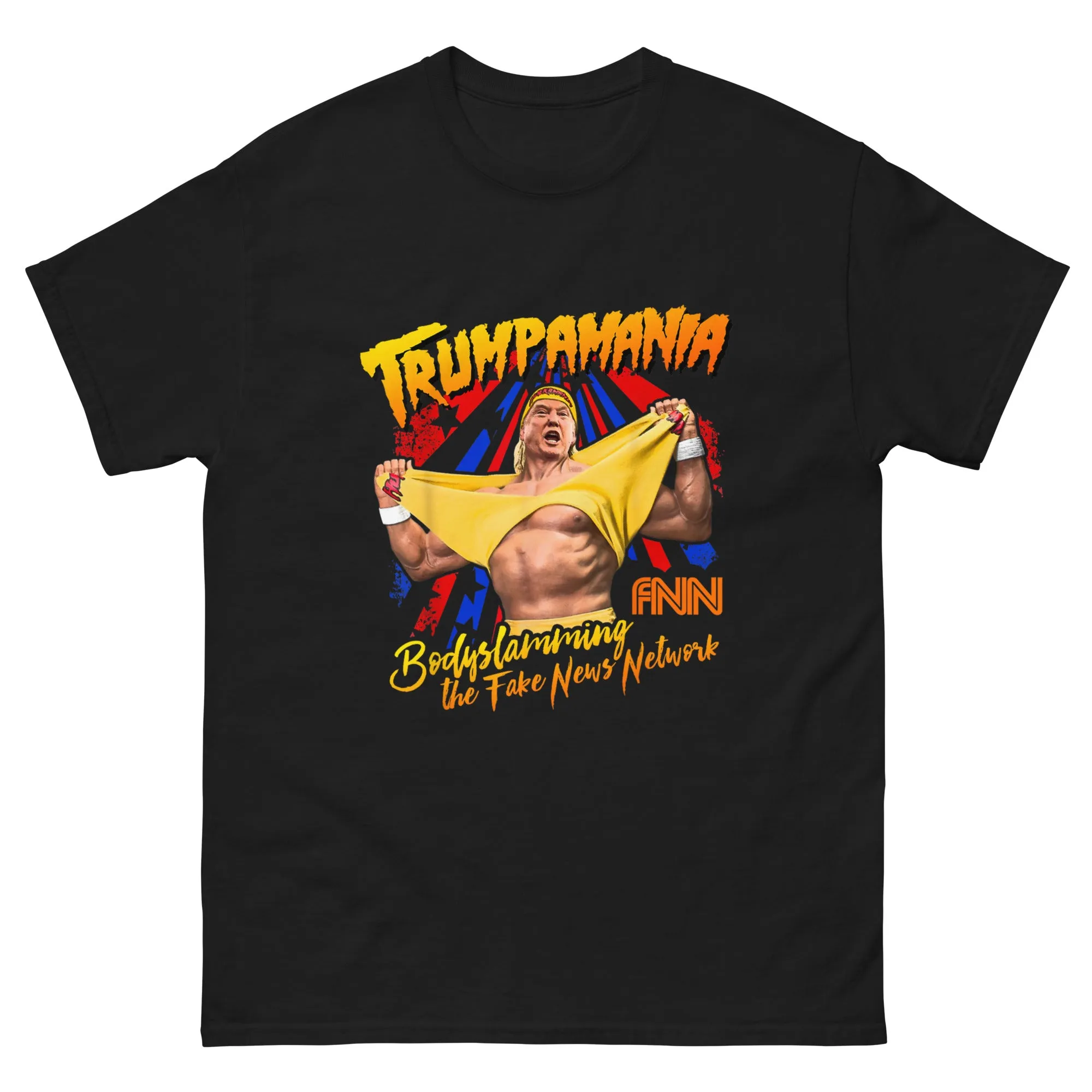 Trumpamania Shirt Trump Fake News T Shirt Wrestling Meme Trumpamania Tee