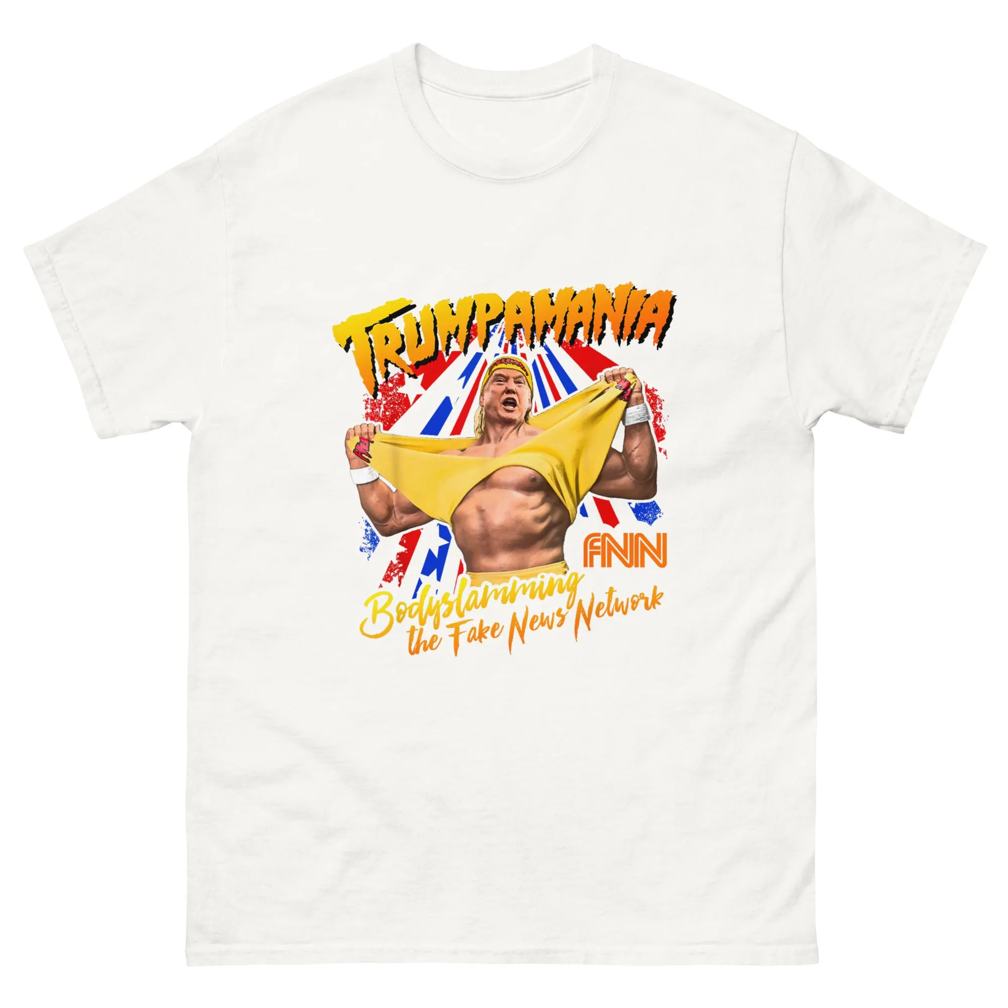 Trumpamania Shirt Trump Fake News T Shirt Wrestling Meme Trumpamania Tee