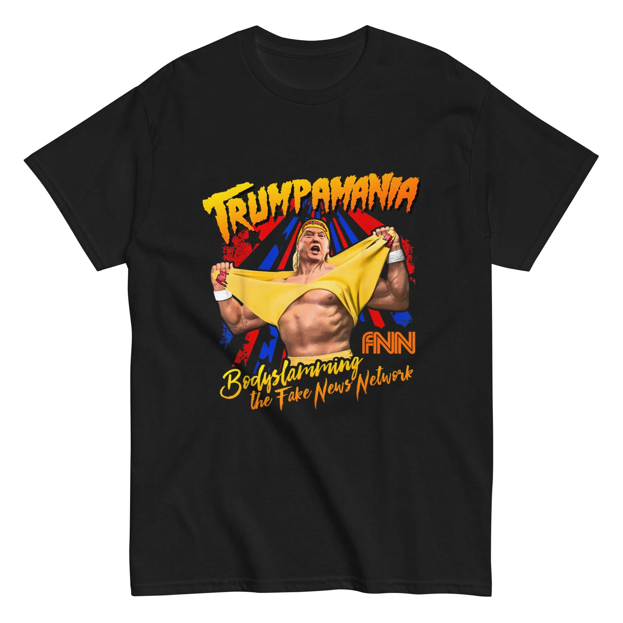 Trumpamania Shirt Trump Fake News T Shirt Wrestling Meme Trumpamania Tee