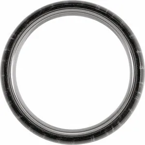 Tungsten Domed Band with Zebra Wood Inlay TAR52142 - 8 mm