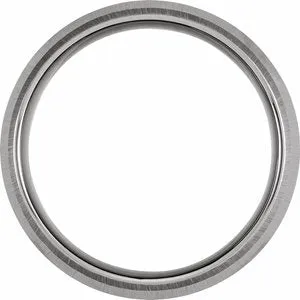 Tungsten Knife Edge Band with Satin Finish TAR52102 - 8 mm