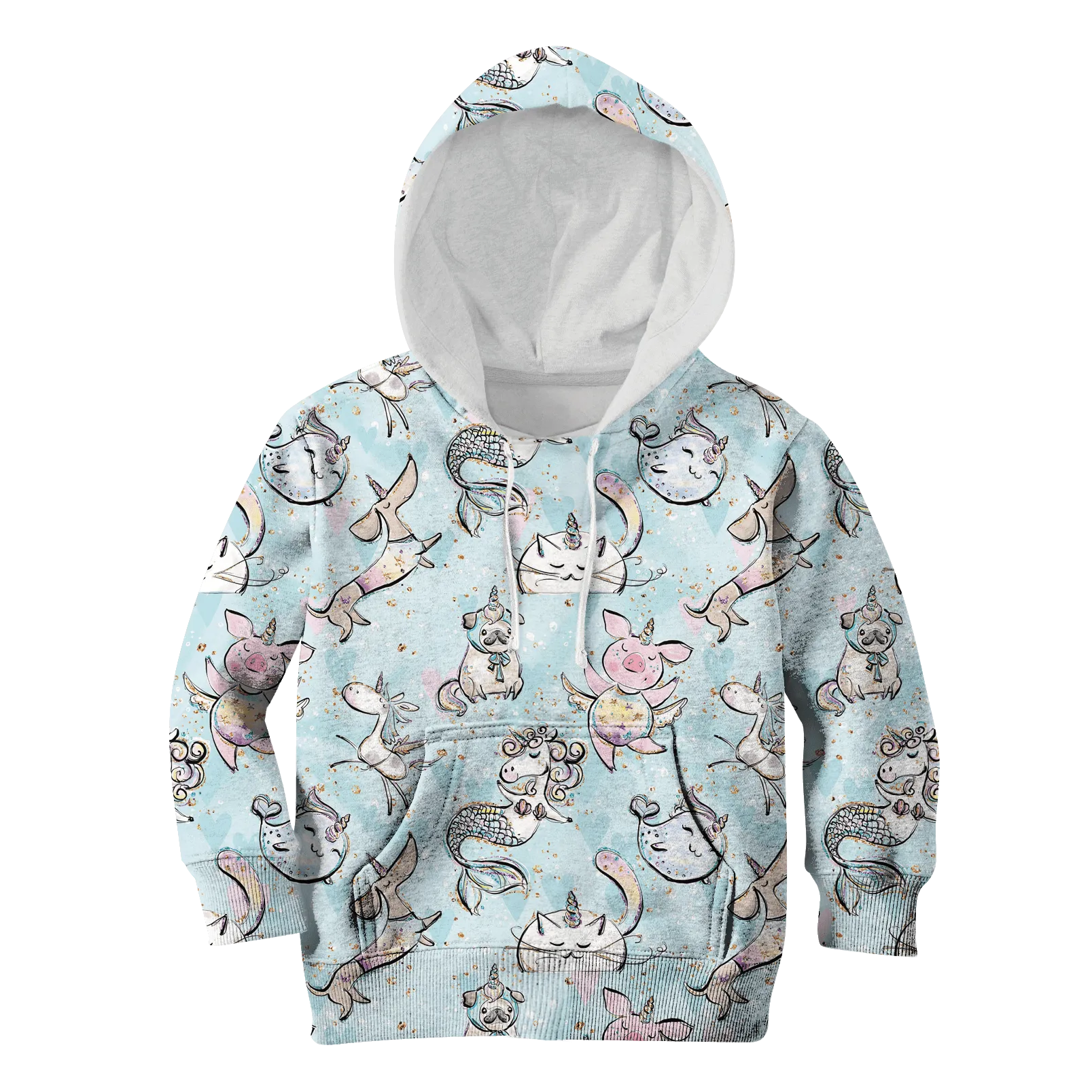 Unicorn Pets Custom Cosplay Kid Hoodie
