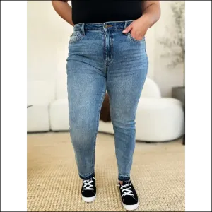 Unleash your Inner Goddess with Judy Blue's Magic Release Hem Jeans! 😂💥