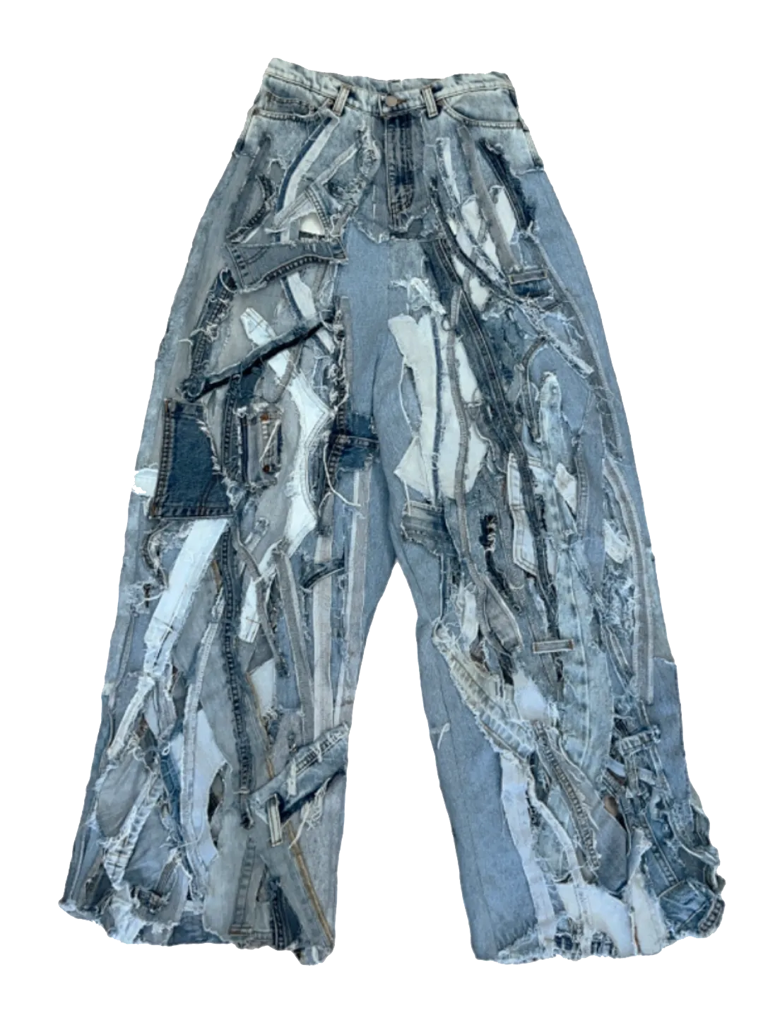 Upcycled Denim Pants
