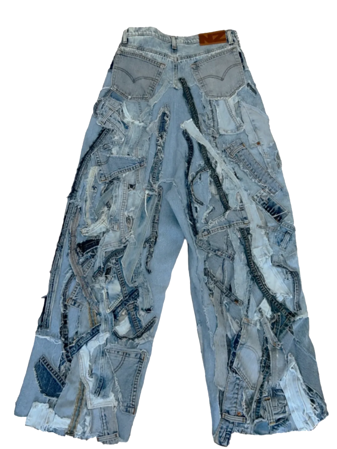 Upcycled Denim Pants