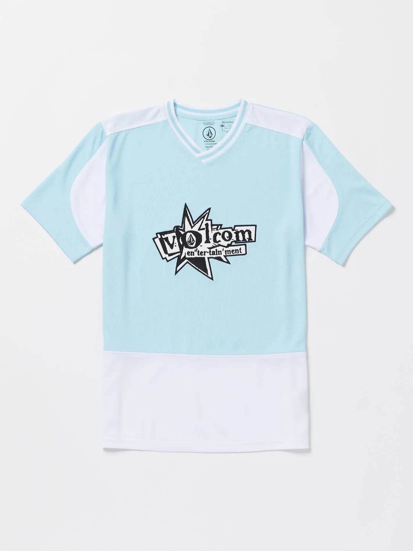 V Ent Noa Deane T-shirt - MISTY BLUE