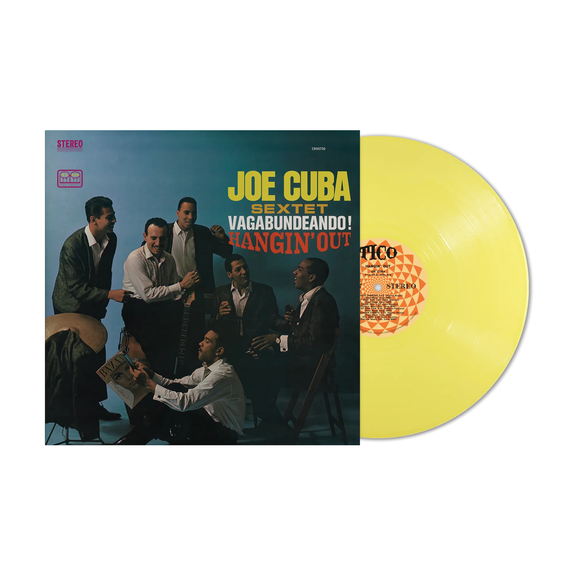 Vagabundeando! Hangin' Out (180G Opaque Lemon LP - Fania Exclusive)   Tico Records T-Shirt)