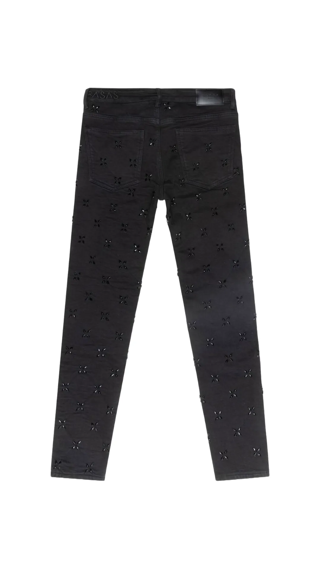 VALABASAS "STEM" BLACK SKINNY JEAN