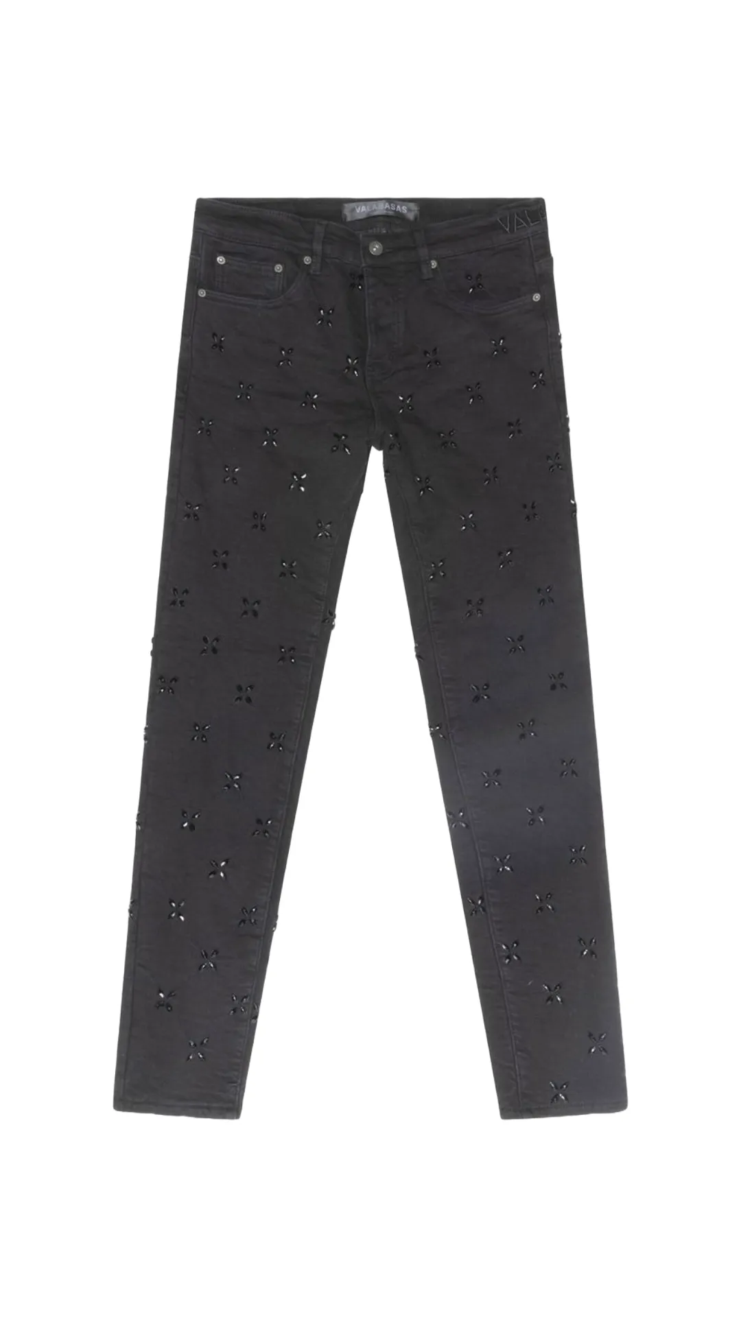 VALABASAS "STEM" BLACK SKINNY JEAN