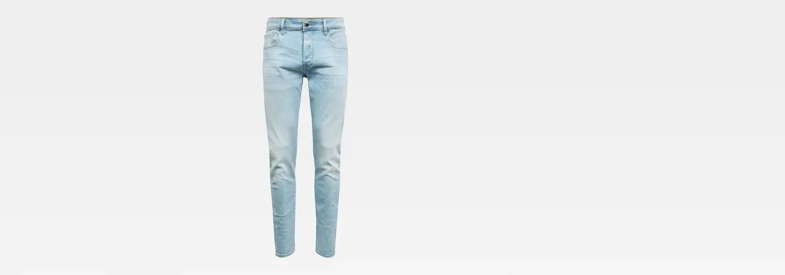 Vaqueros 3301 Slim Sun Faded Crystal Blue
