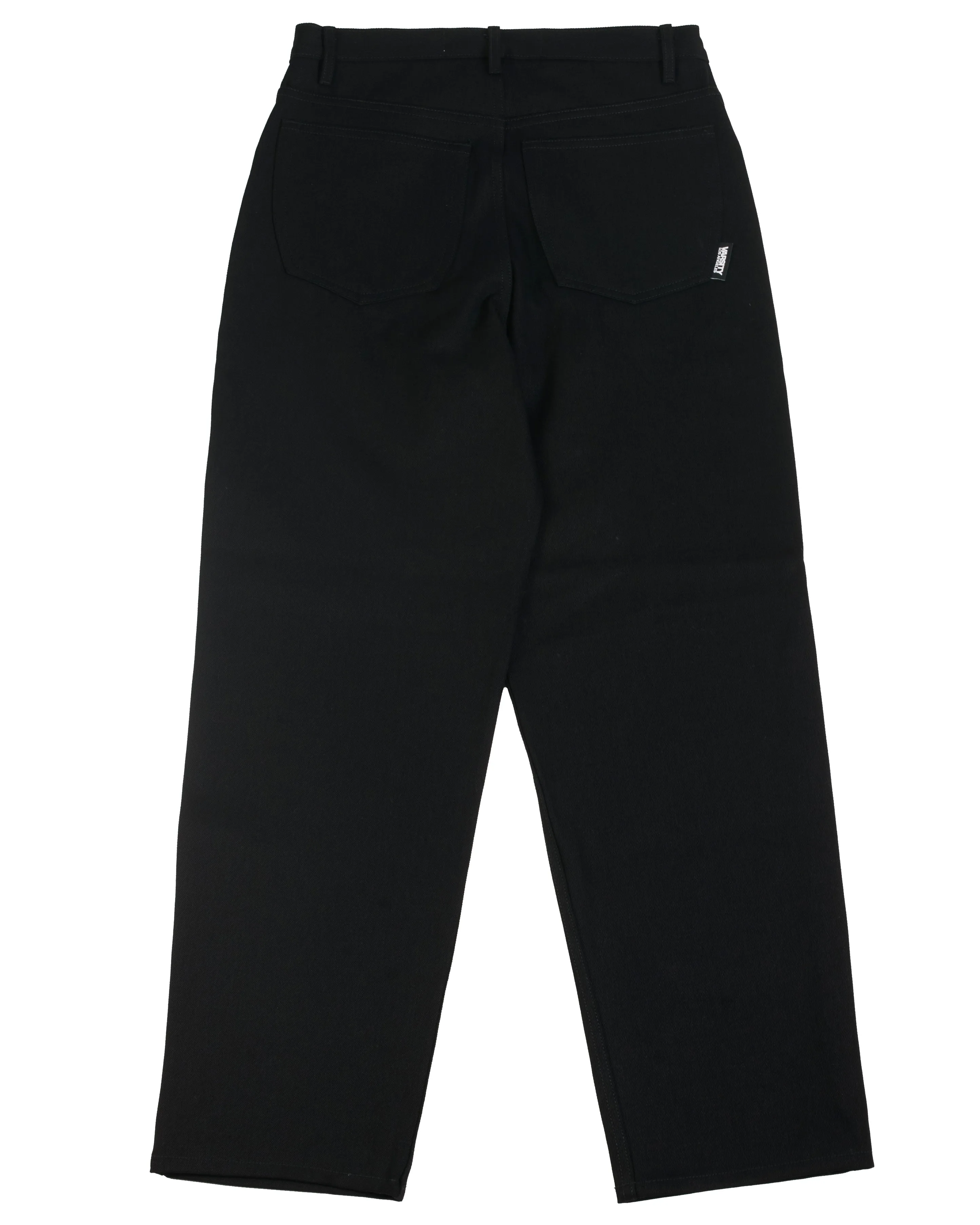 Varsity Los Angeles Black Full Cut Jeans