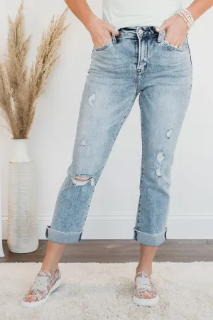 Vervet High-Rise Stretch Straight Jeans- Yulianna Wash