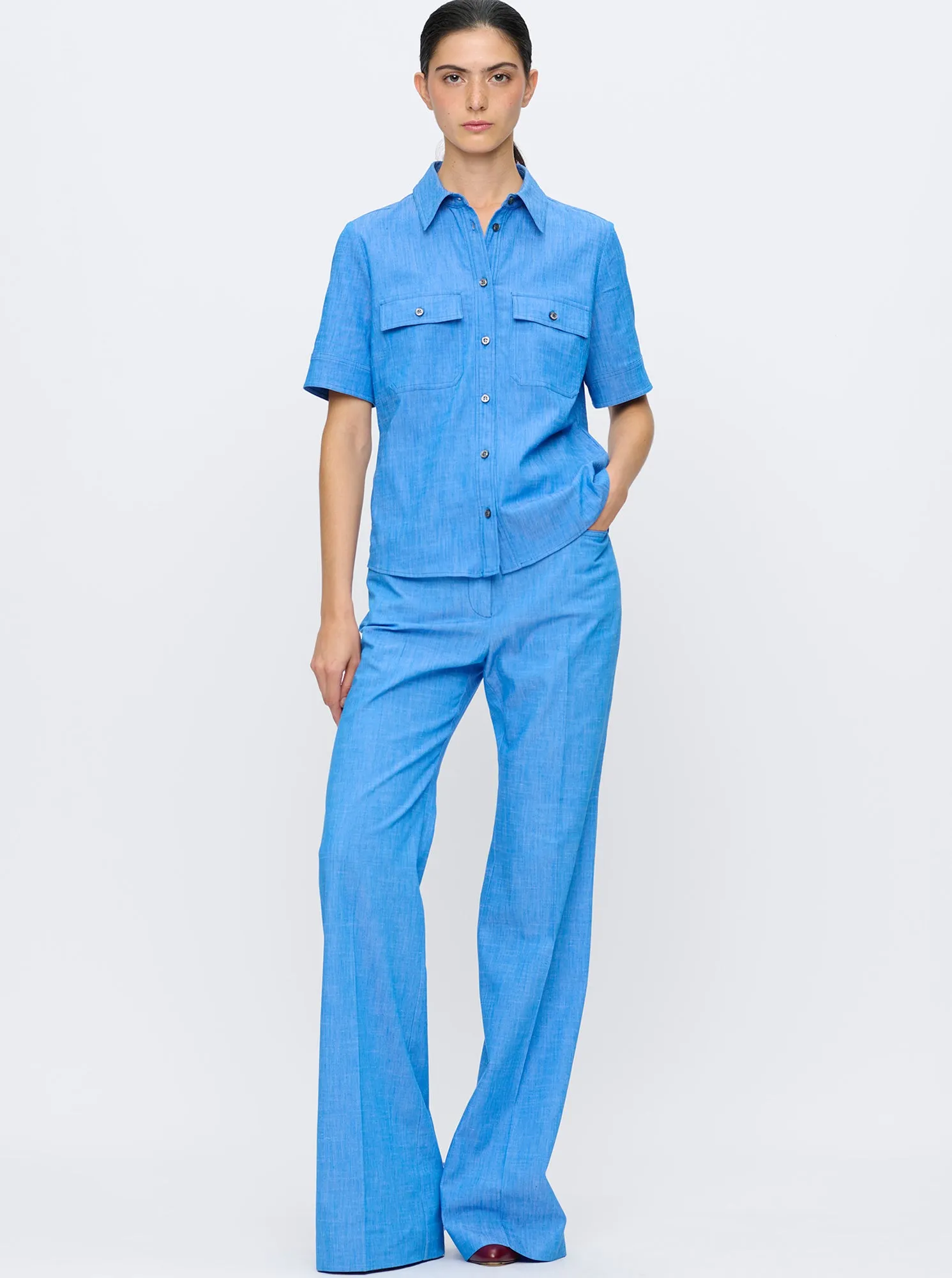 VESPER Denim Shirt Blue Indigo
