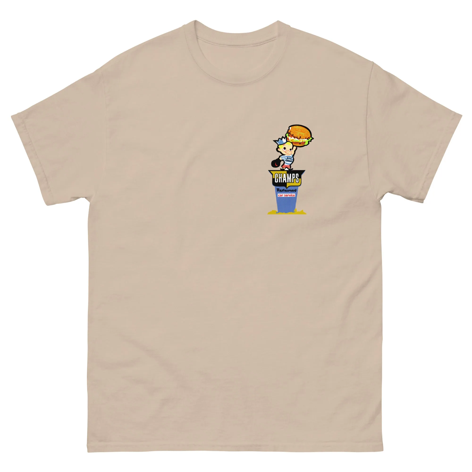 Vintage Champs Drive-In Restaurant Unisex classic tee