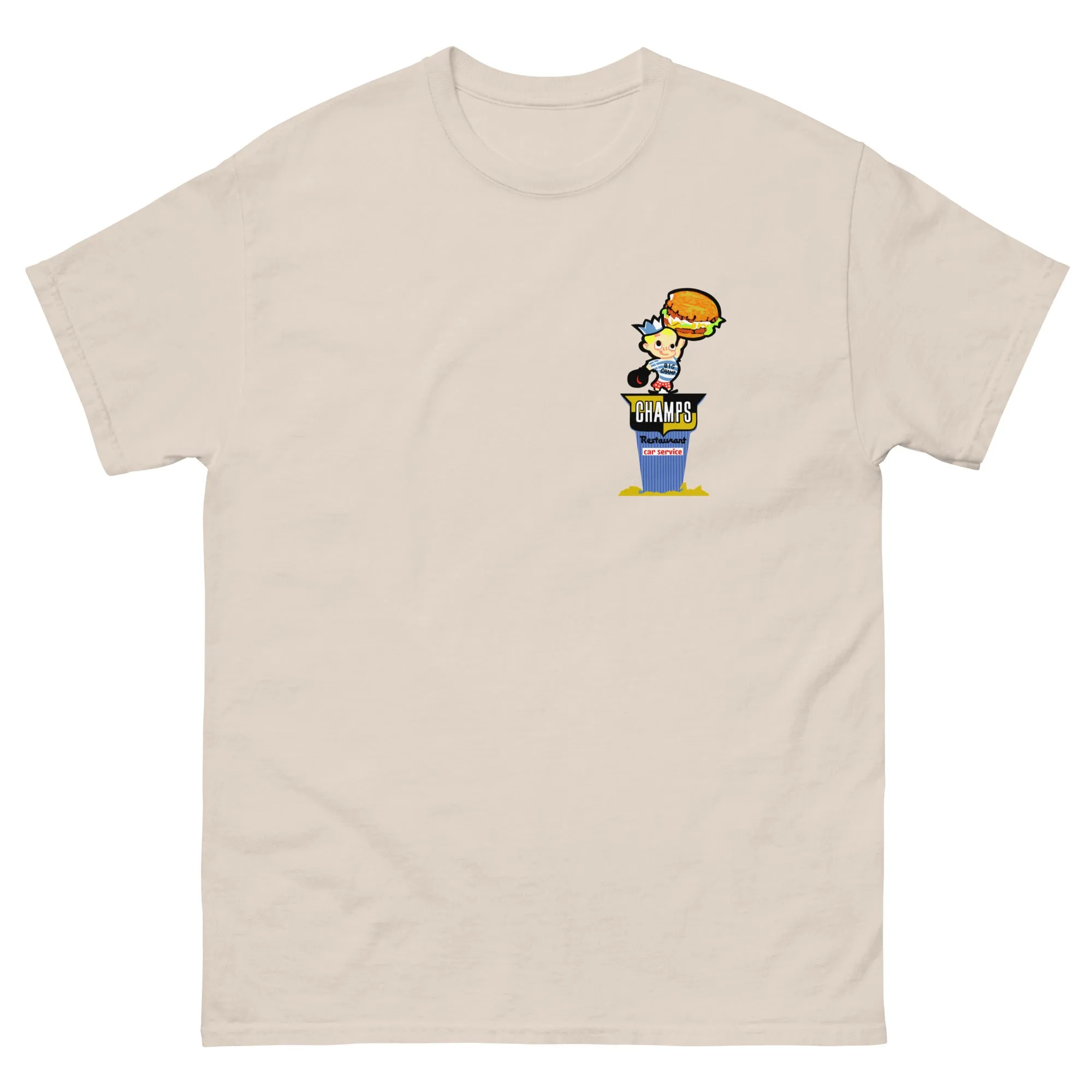Vintage Champs Drive-In Restaurant Unisex classic tee