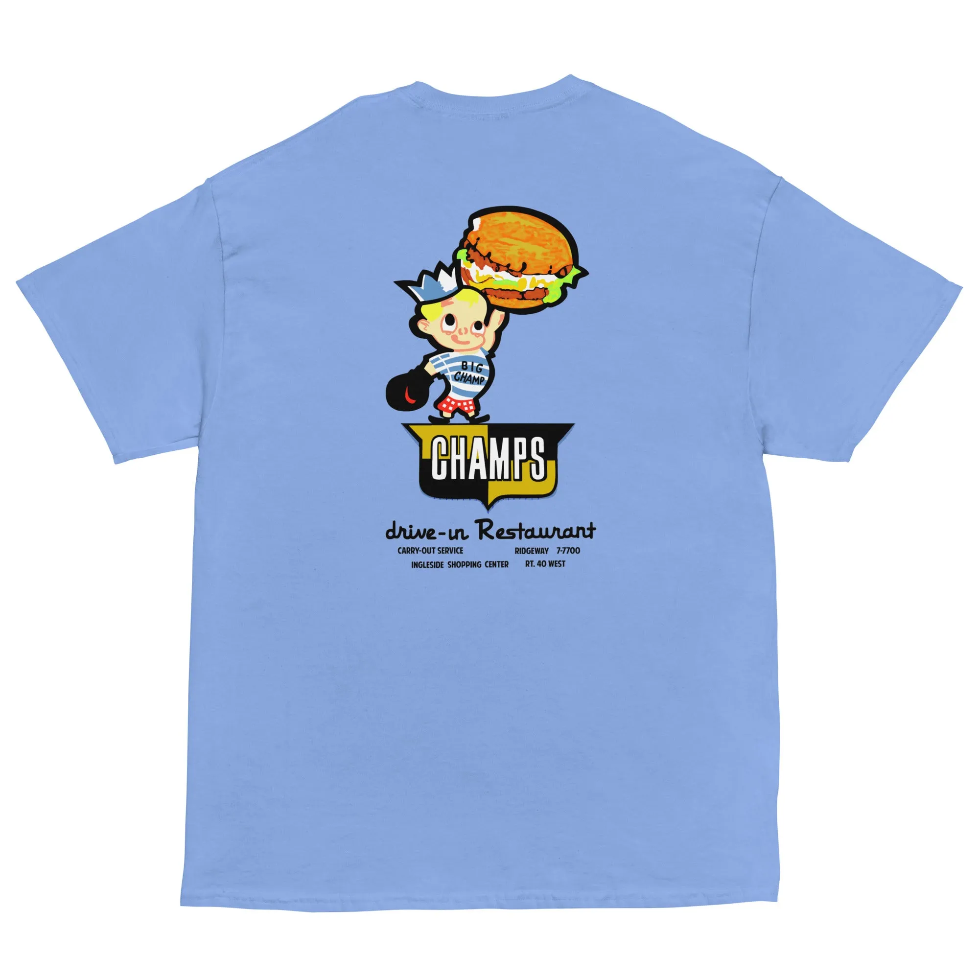 Vintage Champs Drive-In Restaurant Unisex classic tee