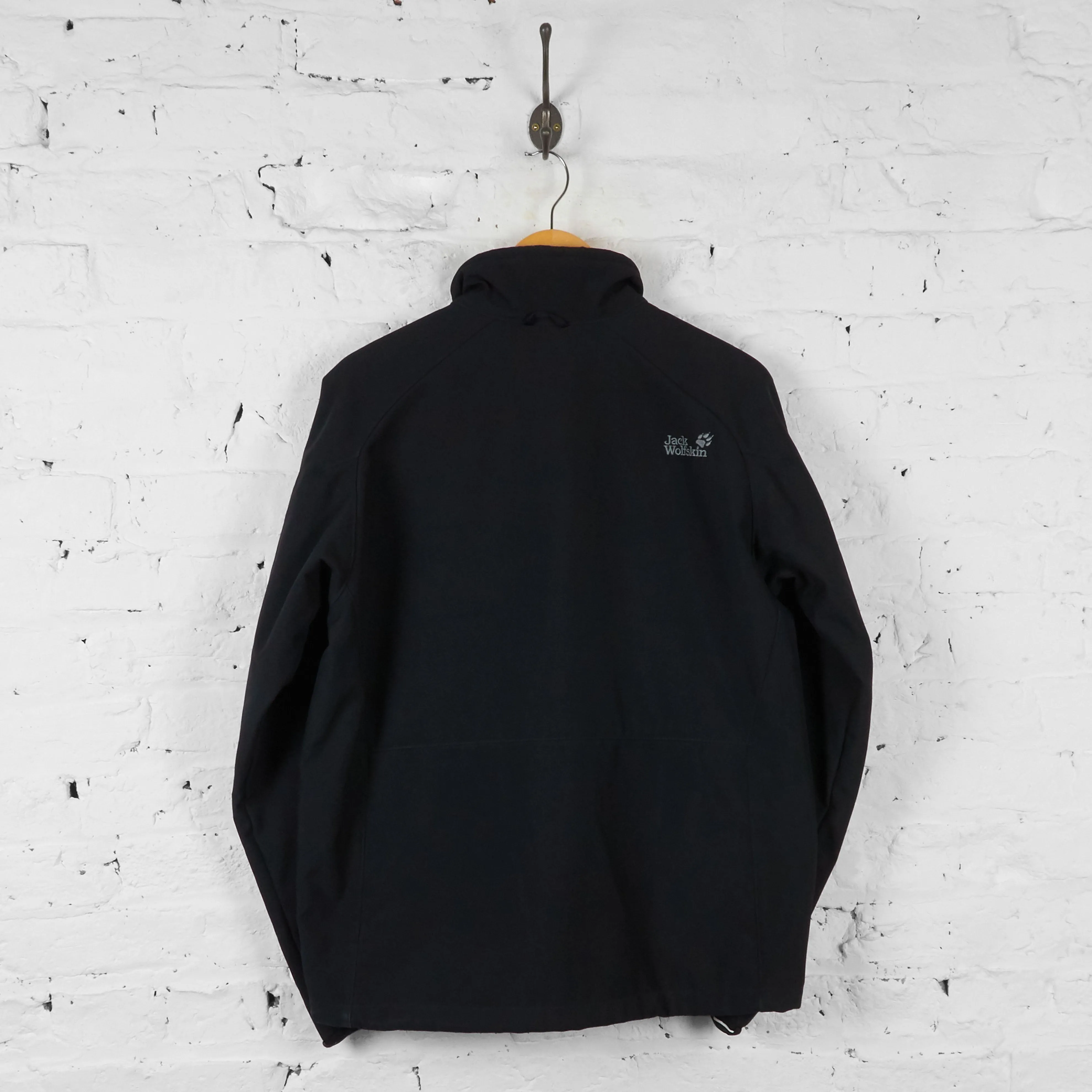 Vintage Jack Wolfskin Outdoors Jacket - Black - L