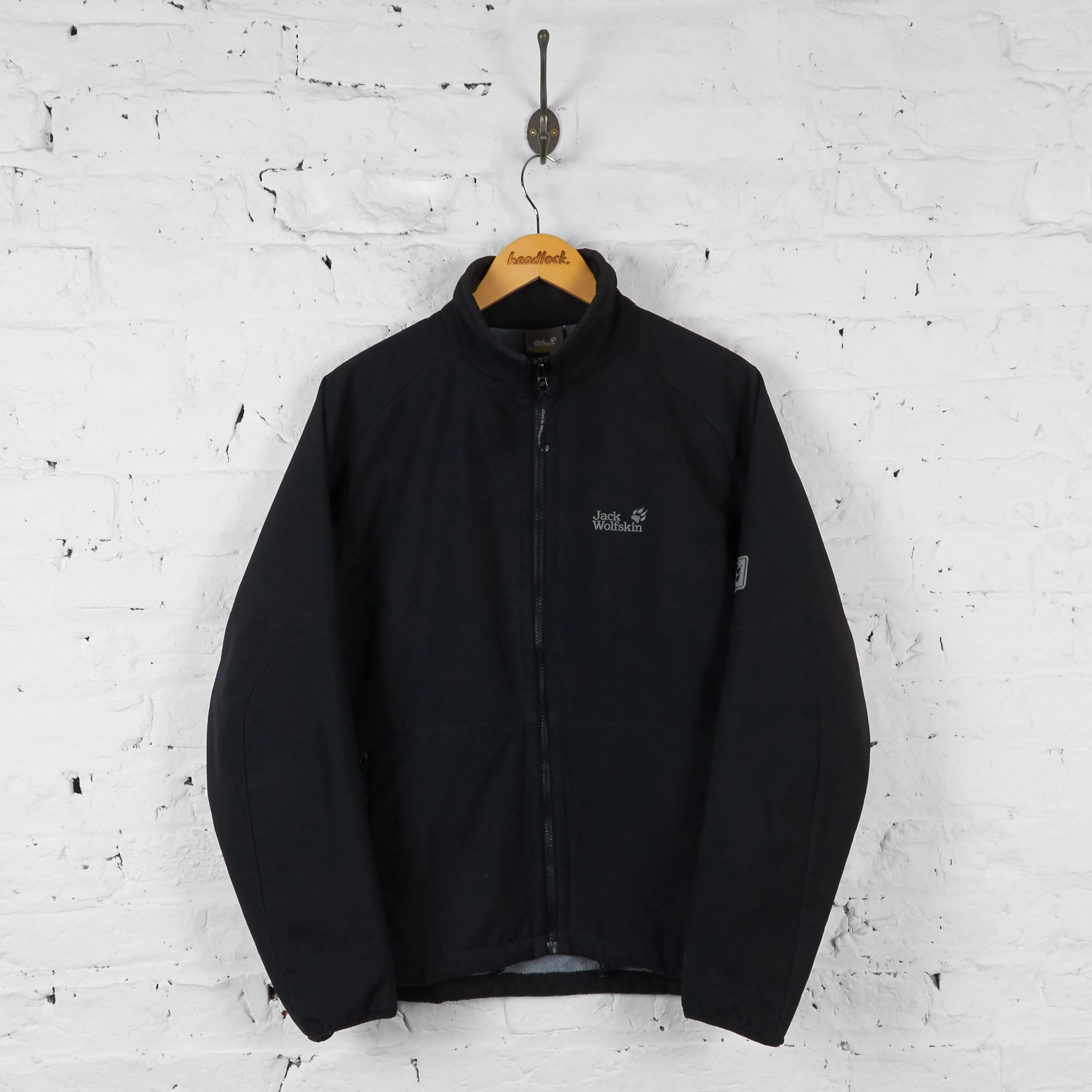 Vintage Jack Wolfskin Outdoors Jacket - Black - L