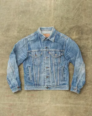 Vintage Levi's 705056-0216 Made in USA Denim Jacket Size 40R