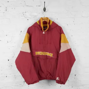 Vintage NFL Washington Redskins Starter Jacket - Red - L