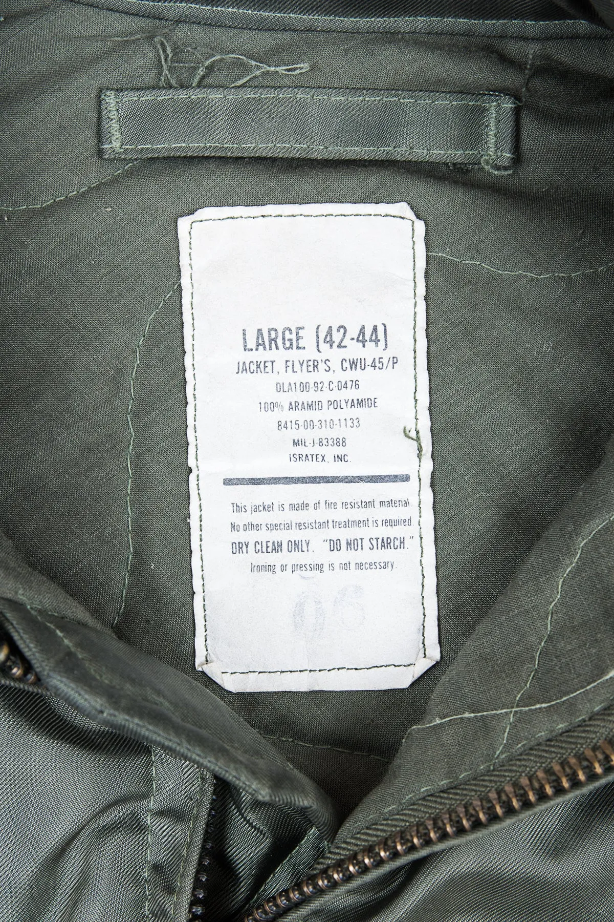Vintage US Army 1992 CWU-45/P Flyer's Jacket