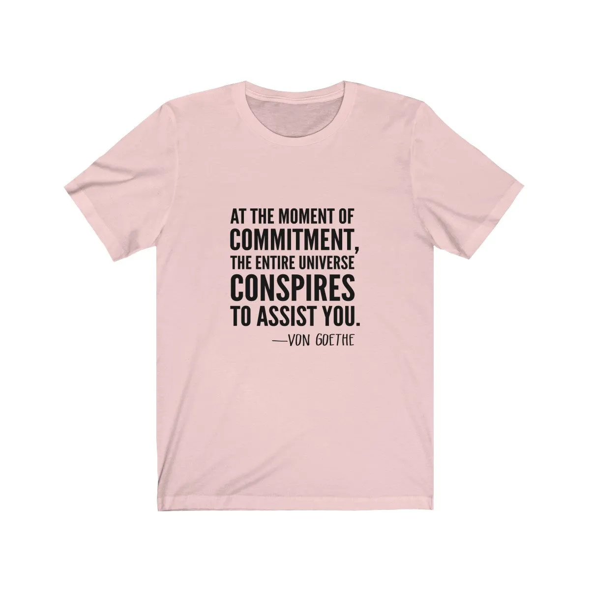 VON GOETHE QUOTE <br>unisex tee